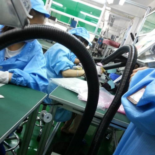 3C電子企業(yè)的選擇的對象，執(zhí)信環(huán)?？萍己稿a煙霧凈化器！
