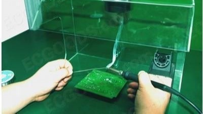 焊錫技術(shù)隨科技發(fā)展，執(zhí)信環(huán)保焊錫煙霧過濾器。